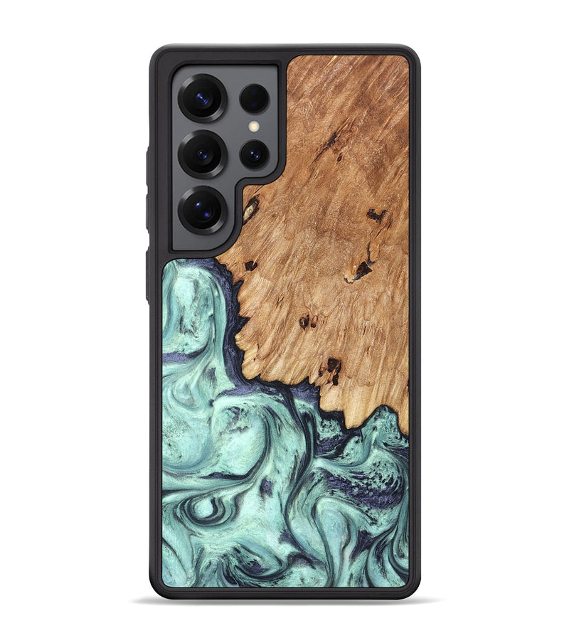 Galaxy S25 Ultra Wood Phone Case - Delmar (Green, 823689)