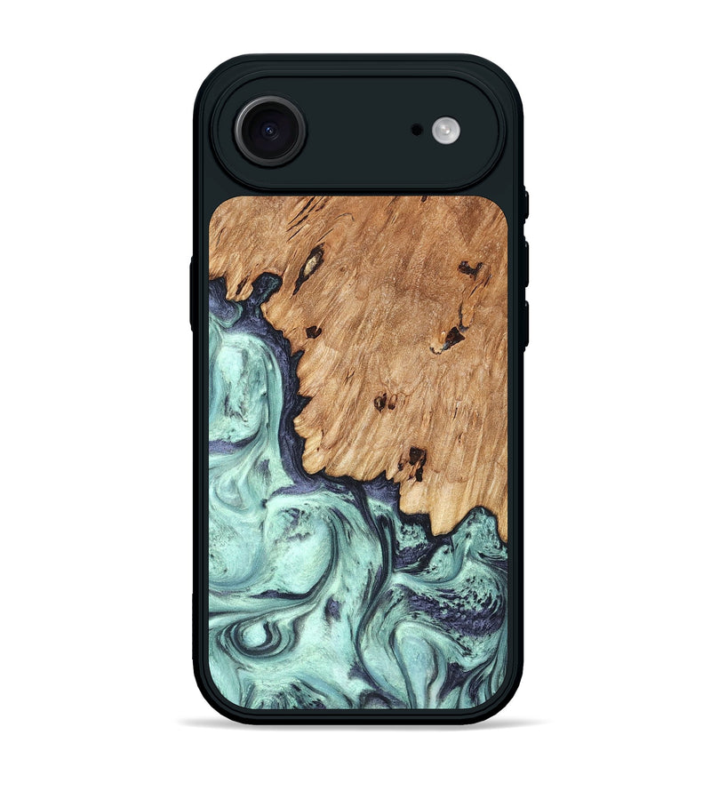 iPhone 17 Air Wood Phone Case - Delmar (Green, 823689)