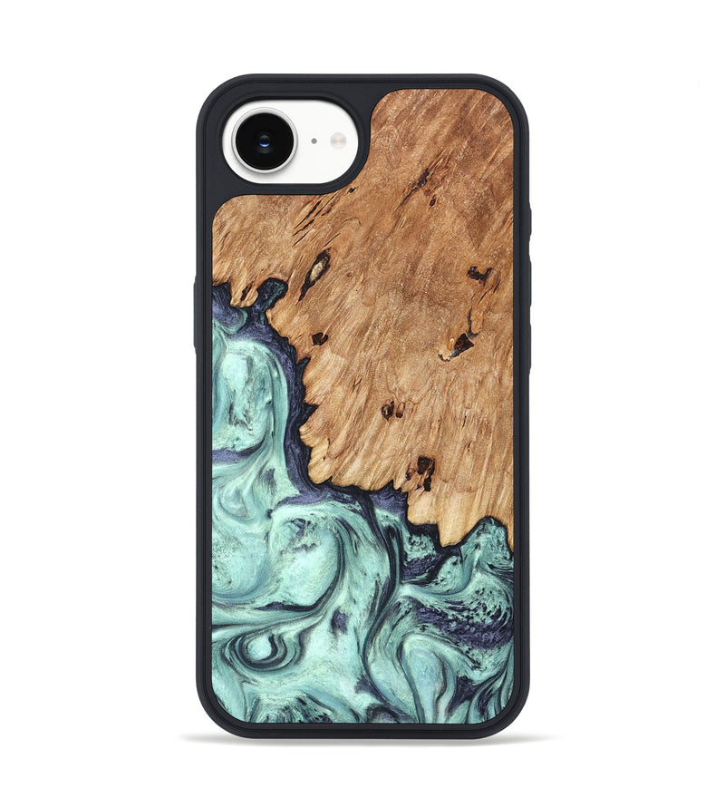 iPhone 17e Wood Phone Case - Delmar (Green, 823689)