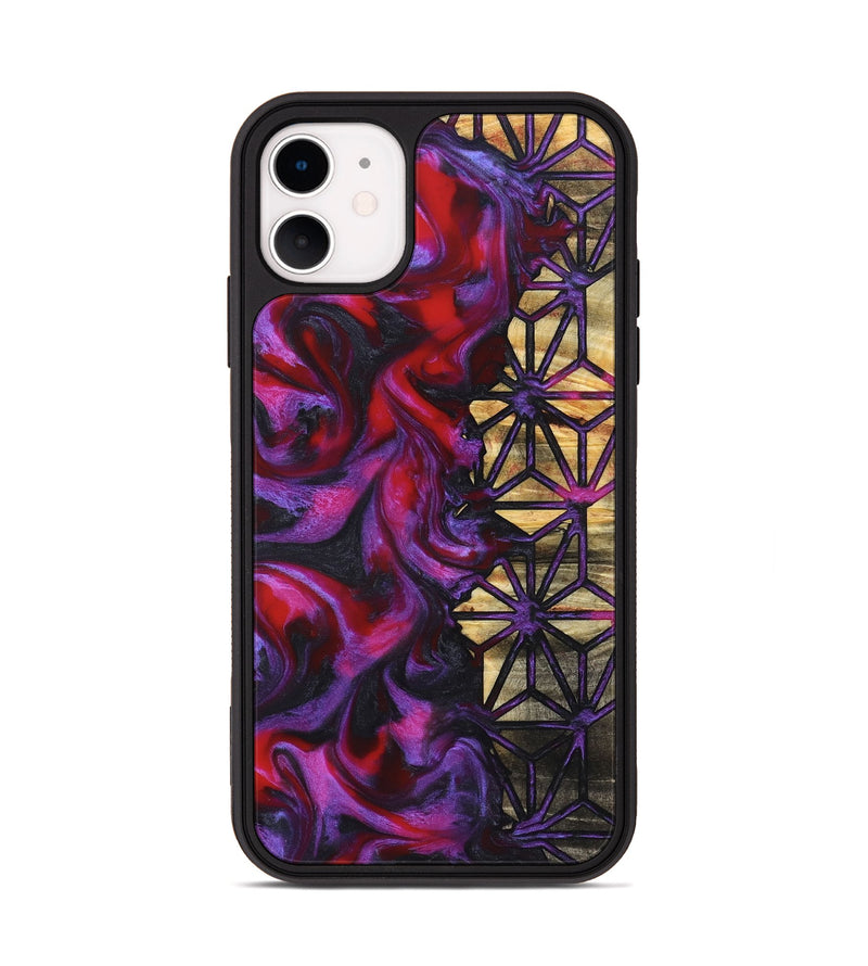 iPhone 11 Wood Phone Case - Dana (Pattern, 823691)