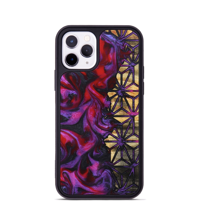 iPhone 11 Pro Wood Phone Case - Dana (Pattern, 823691)