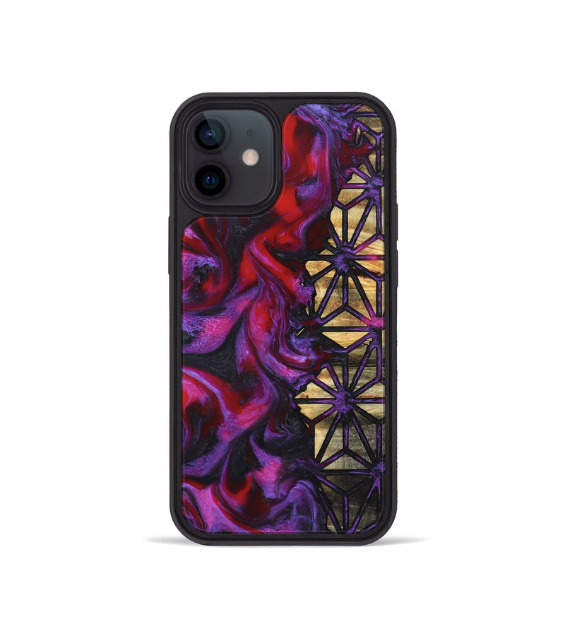 iPhone 12 mini Wood Phone Case - Dana (Pattern, 823691)