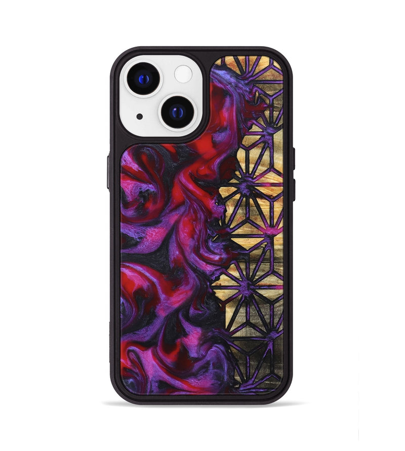iPhone 13 Wood Phone Case - Dana (Pattern, 823691)