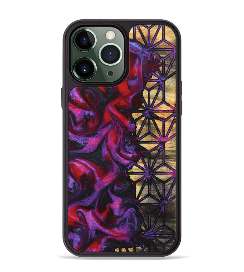 iPhone 13 Pro Max Wood Phone Case - Dana (Pattern, 823691)