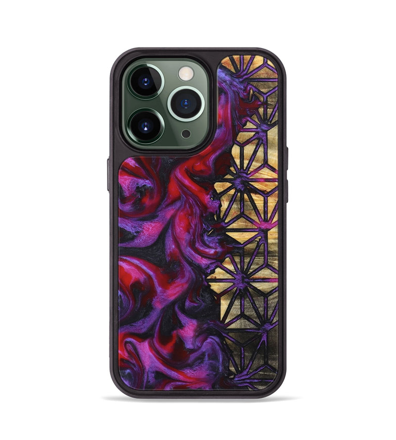 iPhone 13 Pro Wood Phone Case - Dana (Pattern, 823691)
