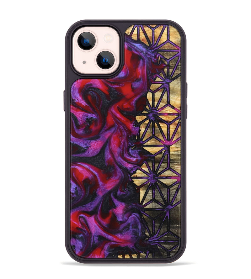 iPhone 14 Plus Wood Phone Case - Dana (Pattern, 823691)