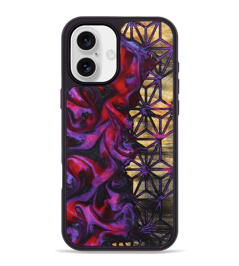 iPhone 16 Plus Wood Phone Case - Dana (Pattern, 823691)