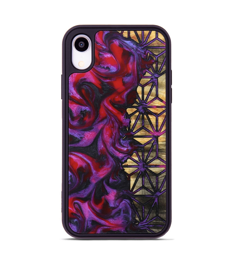 iPhone Xr Wood Phone Case - Dana (Pattern, 823691)