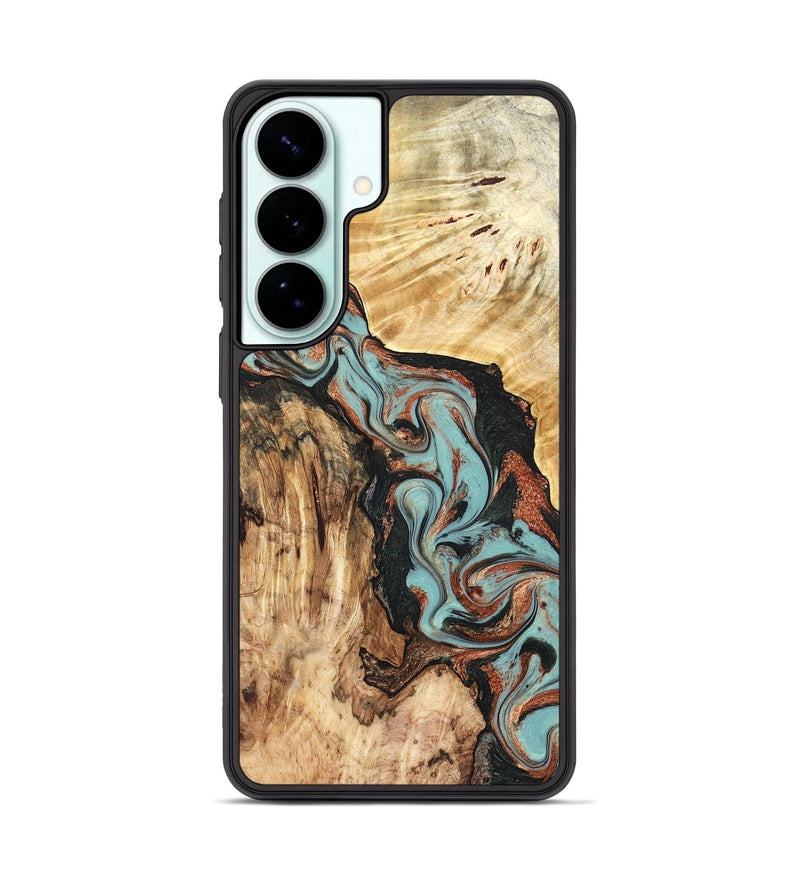 Galaxy S26 Plus Wood Phone Case - Stefani (Green, 823694)