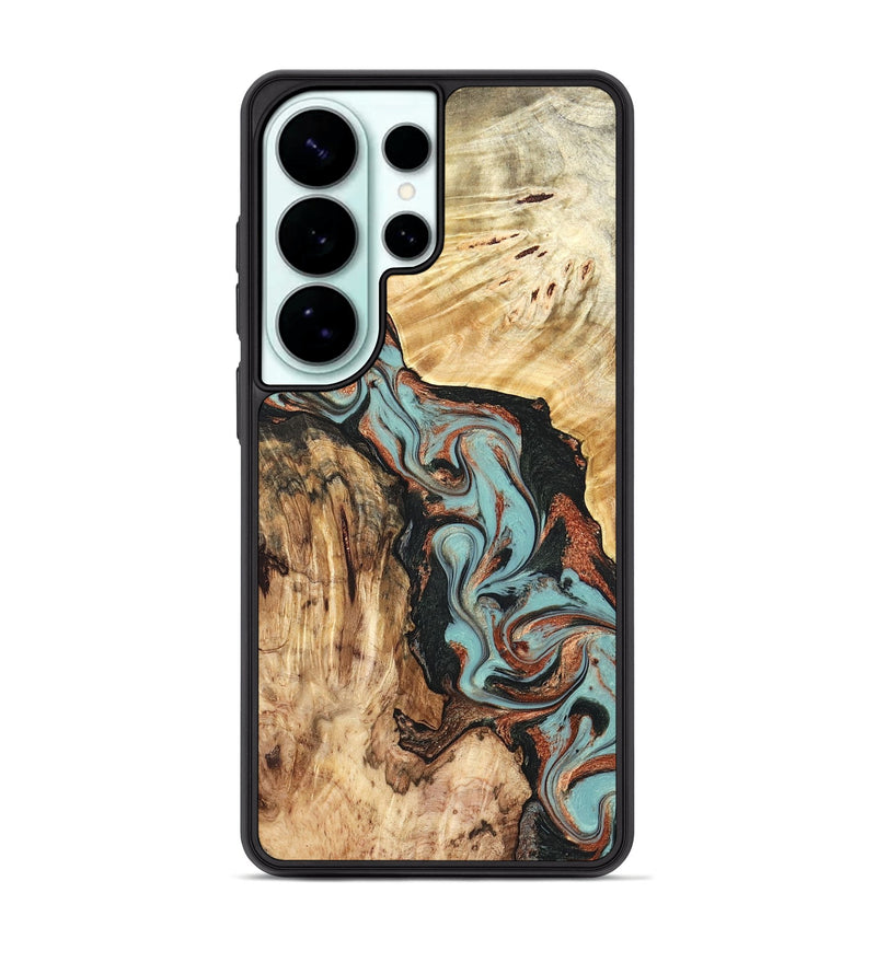 Galaxy S26 Ultra Wood Phone Case - Stefani (Green, 823694)