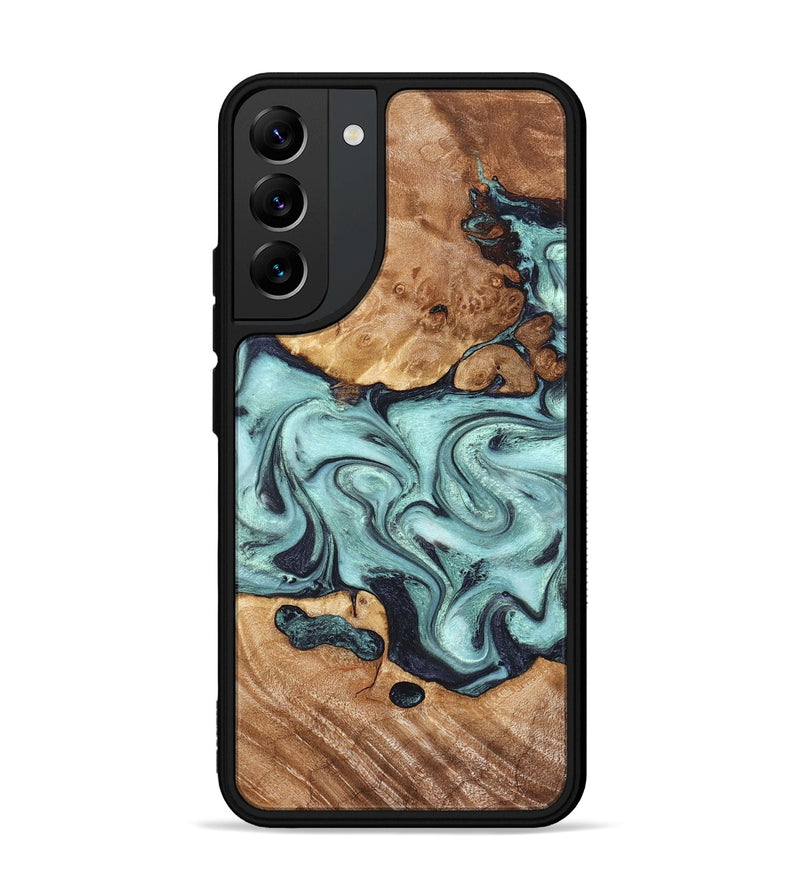 Galaxy S22 Plus Wood Phone Case - Clint (Green, 823695)