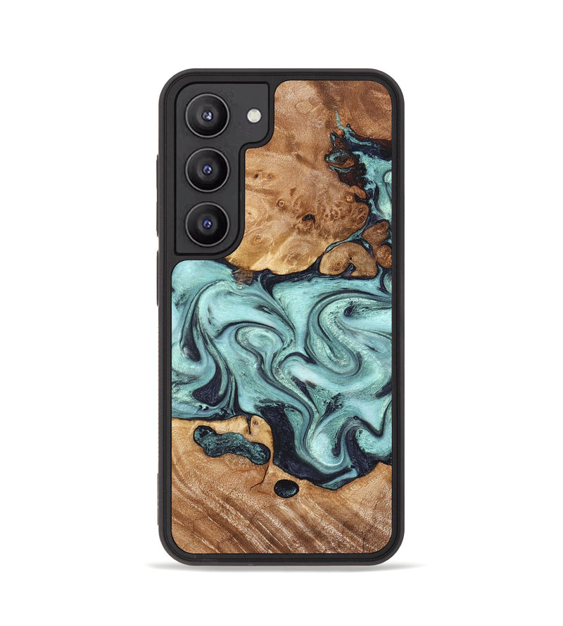 Galaxy S23 Wood Phone Case - Clint (Green, 823695)