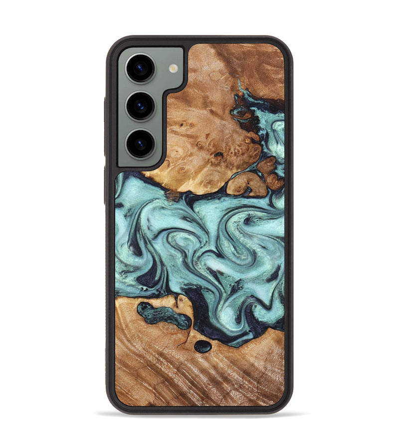 Galaxy S23 Plus Wood Phone Case - Clint (Green, 823695)