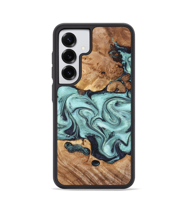 Galaxy S25 Wood Phone Case - Clint (Green, 823695)