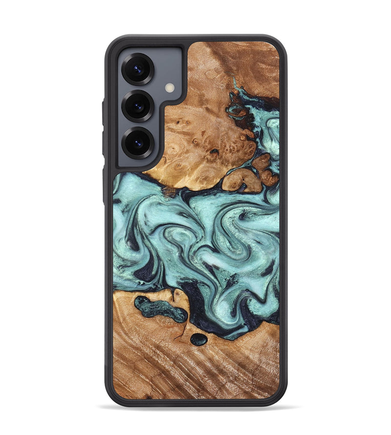 Galaxy S25 Plus Wood Phone Case - Clint (Green, 823695)