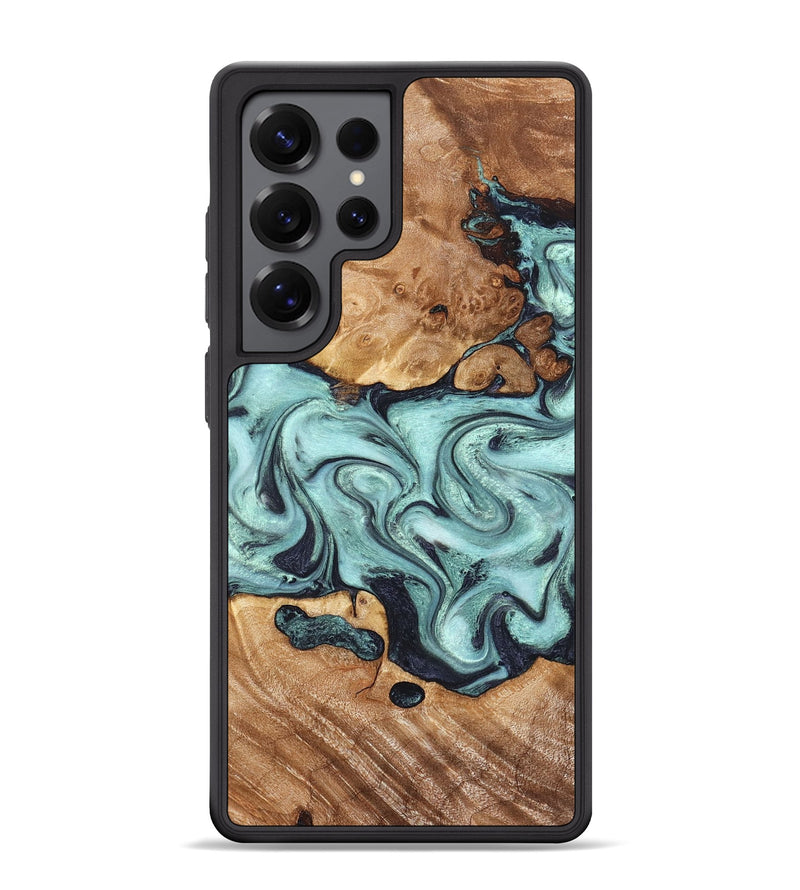 Galaxy S25 Ultra Wood Phone Case - Clint (Green, 823695)