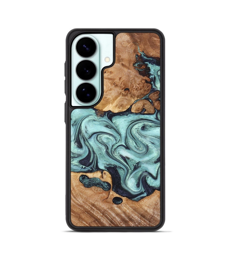 Galaxy S26 Wood Phone Case - Clint (Green, 823695)