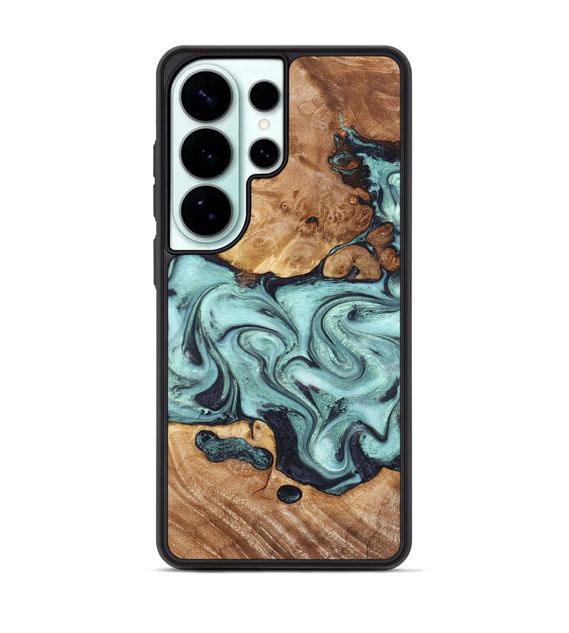 Galaxy S26 Ultra Wood Phone Case - Clint (Green, 823695)