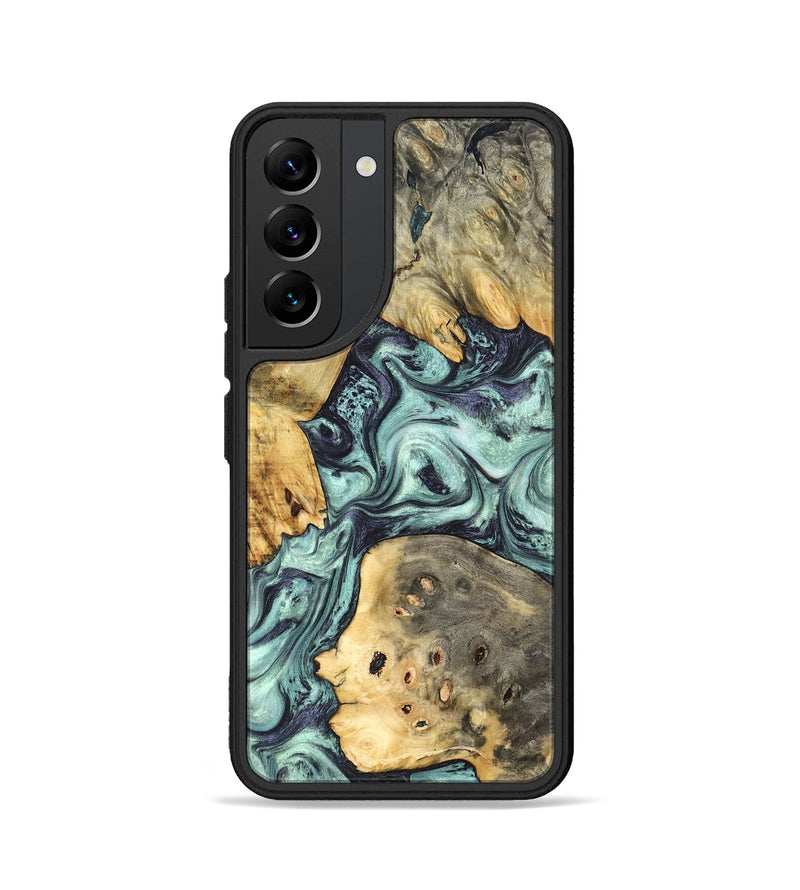 Galaxy S22 Wood Phone Case - Marcus (Green, 823697)