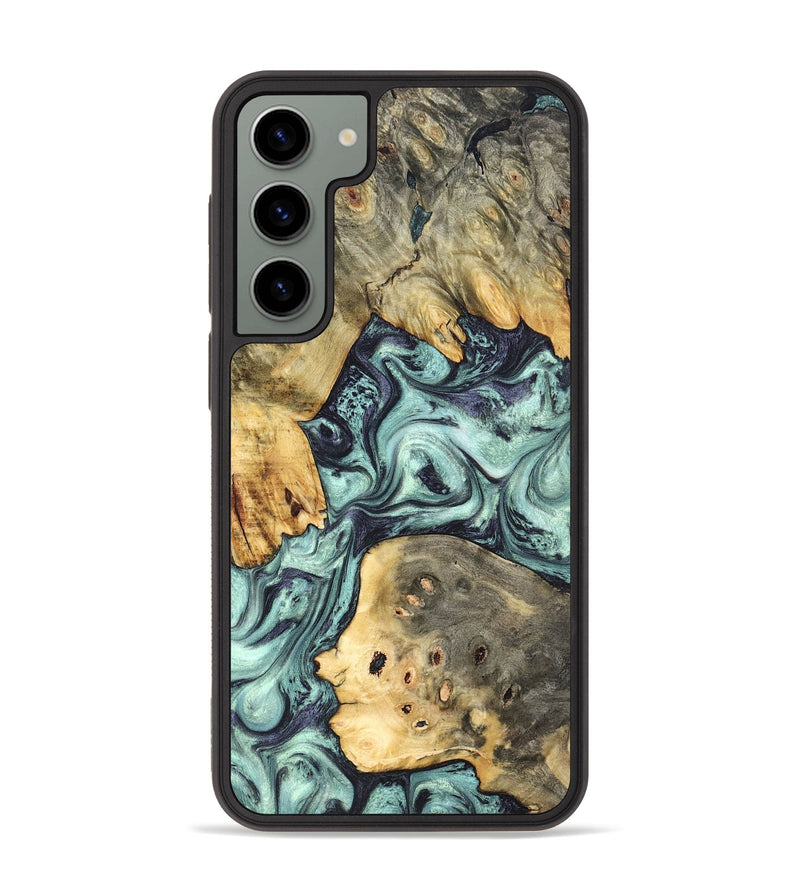 Galaxy S23 Plus Wood Phone Case - Marcus (Green, 823697)