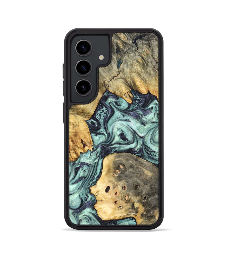 Galaxy S24 Wood Phone Case - Marcus (Green, 823697)