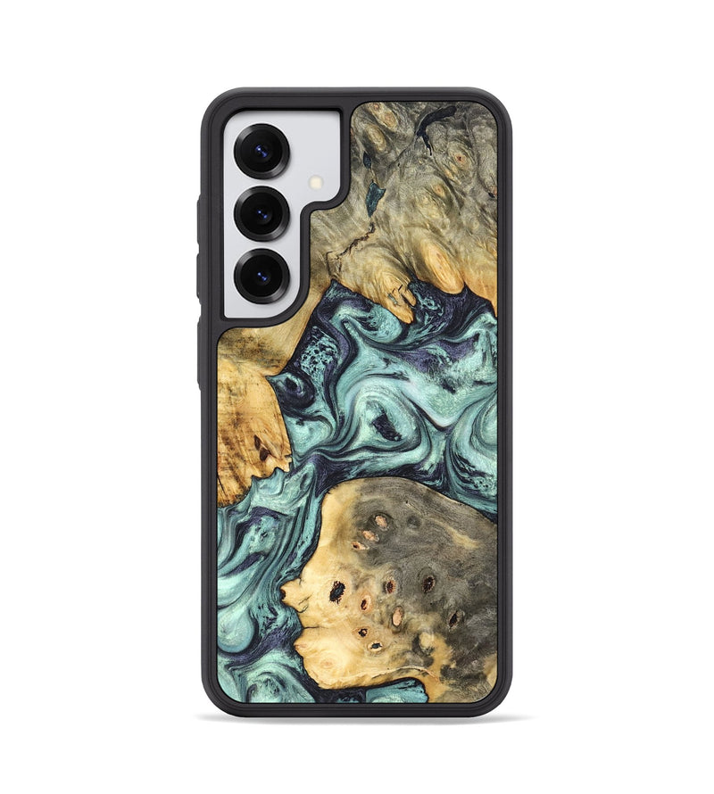 Galaxy S25 Wood Phone Case - Marcus (Green, 823697)