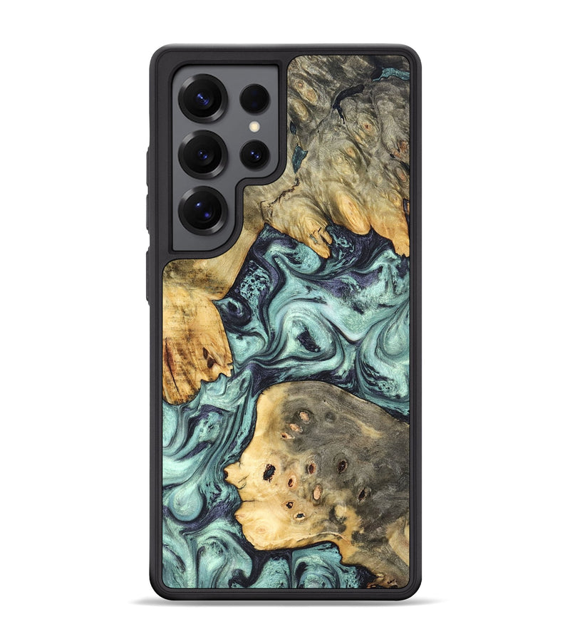 Galaxy S25 Ultra Wood Phone Case - Marcus (Green, 823697)
