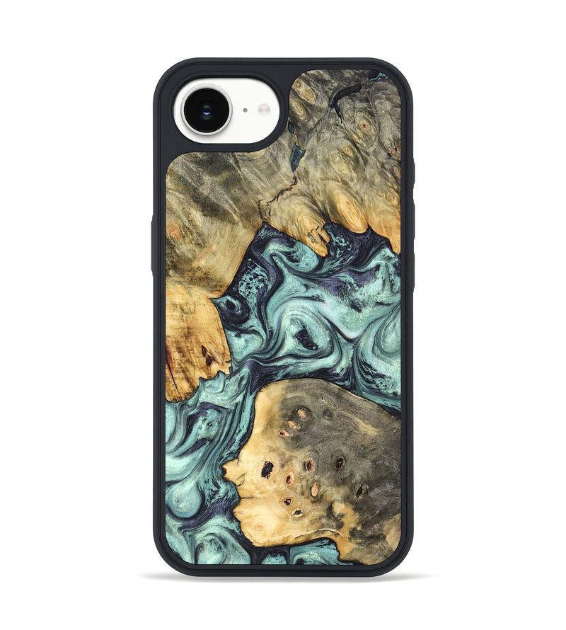 iPhone 16e Wood Phone Case - Marcus (Green, 823697)