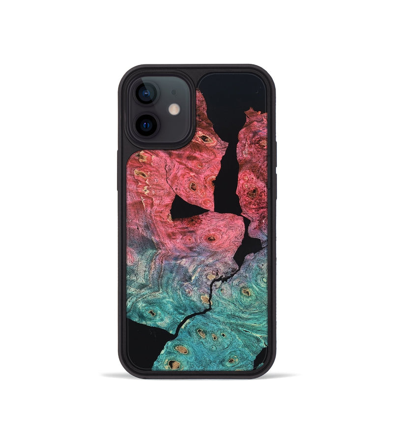 iPhone 12 mini Wood Phone Case - Kaycee (Wood Burl, 823698)