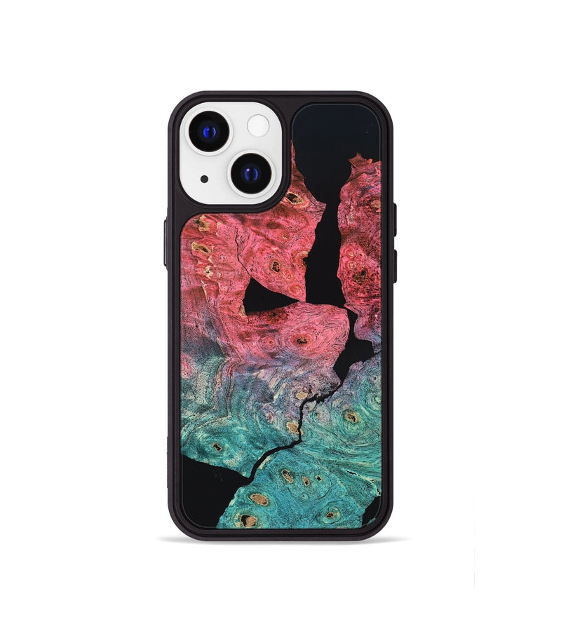 iPhone 13 mini Wood Phone Case - Kaycee (Wood Burl, 823698)