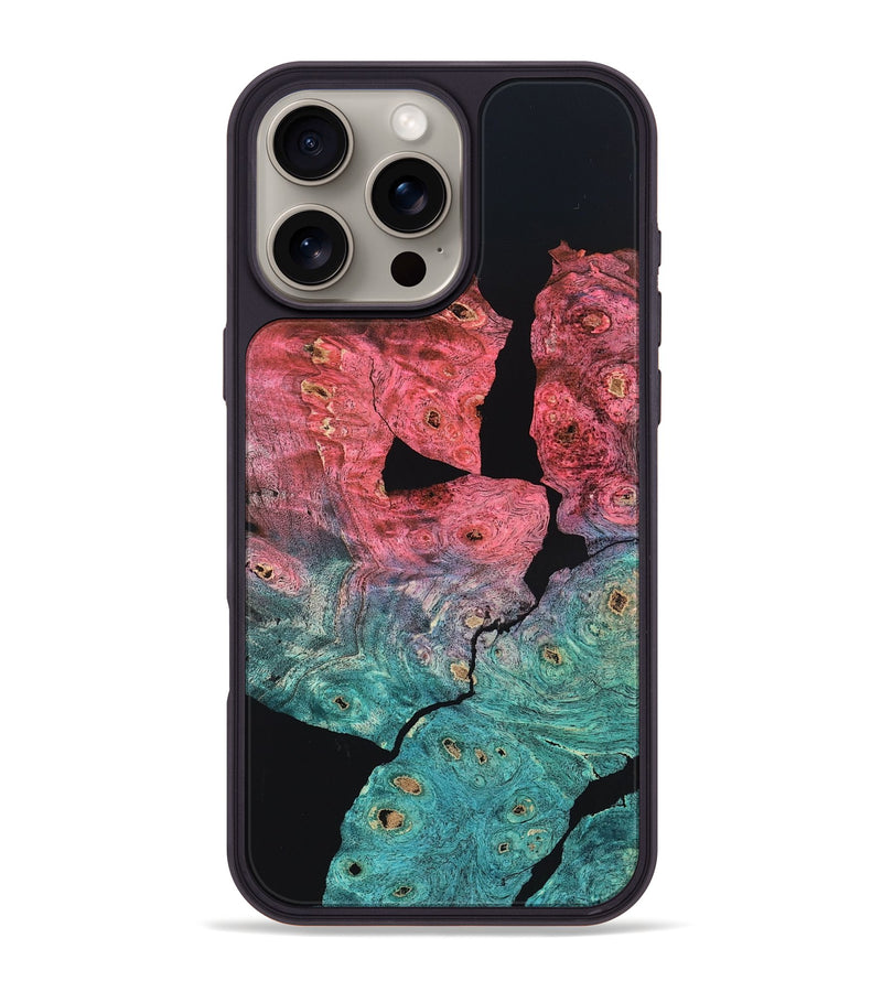 iPhone 16 Pro Max Wood Phone Case - Kaycee (Wood Burl, 823698)
