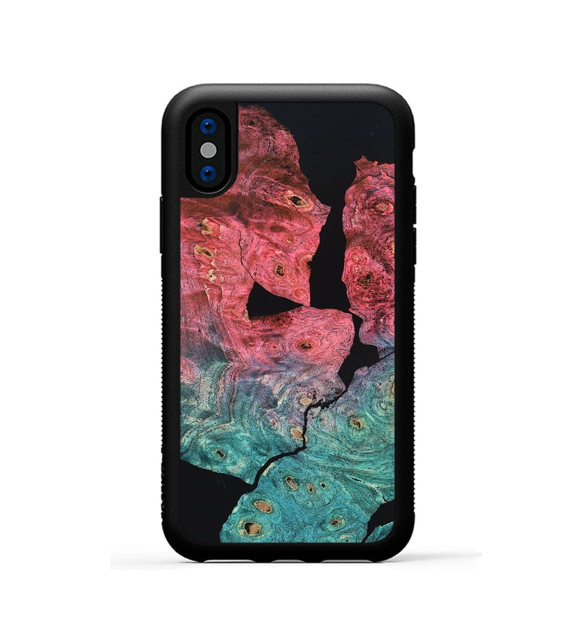 iPhone Xs Wood Phone Case - Kaycee (Wood Burl, 823698)