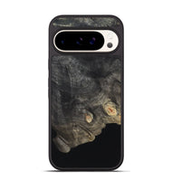 Pixel 9 Pro Wood Phone Case - Nori (Pure Black, 823699)