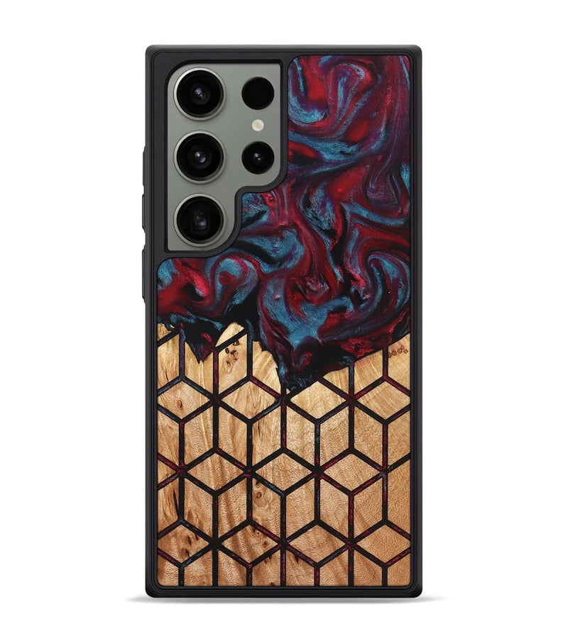 Galaxy S24 Ultra Wood Phone Case - Randell (Pattern, 823700)