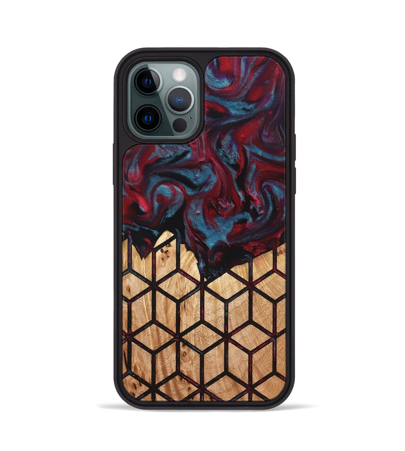 iPhone 12 Pro Wood Phone Case - Randell (Pattern, 823700)