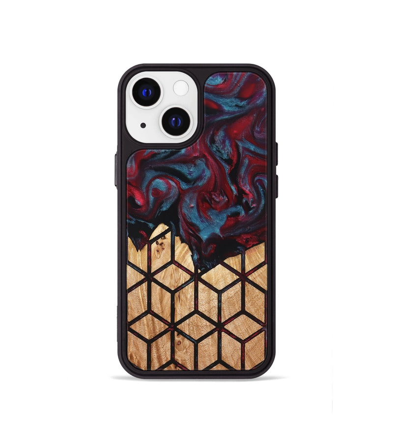 iPhone 13 mini Wood Phone Case - Randell (Pattern, 823700)