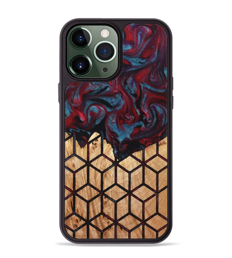 iPhone 13 Pro Max Wood Phone Case - Randell (Pattern, 823700)