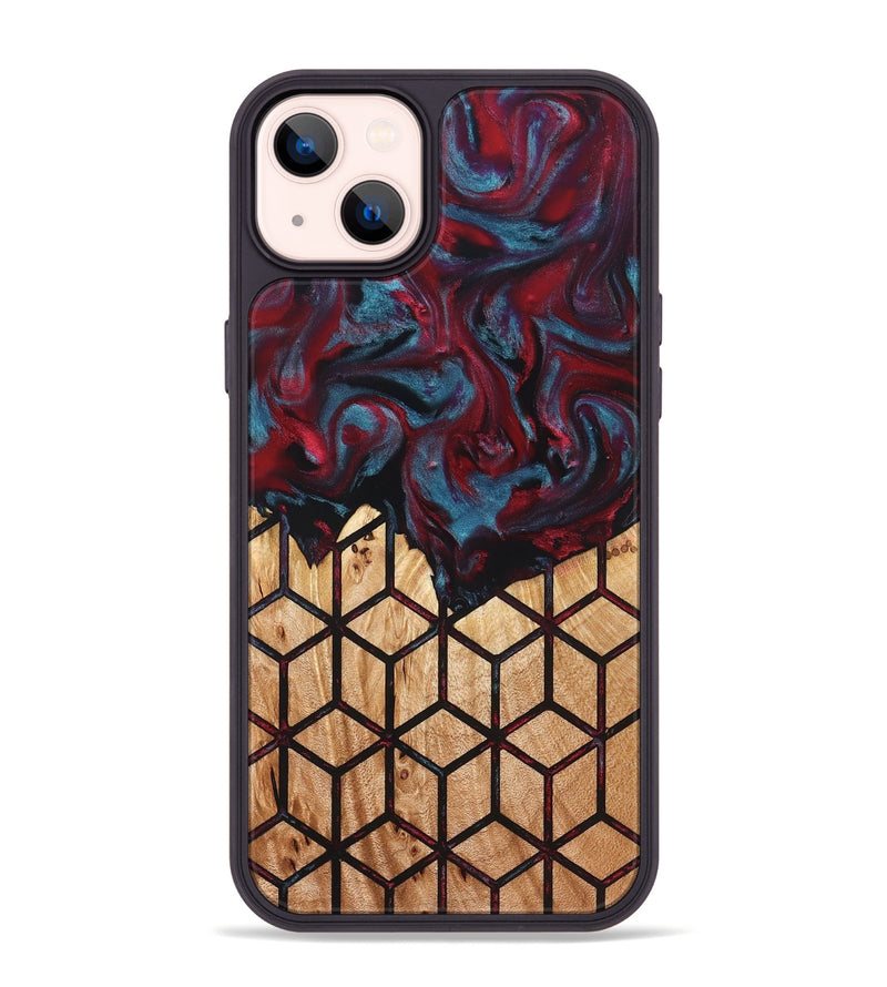 iPhone 14 Plus Wood Phone Case - Randell (Pattern, 823700)