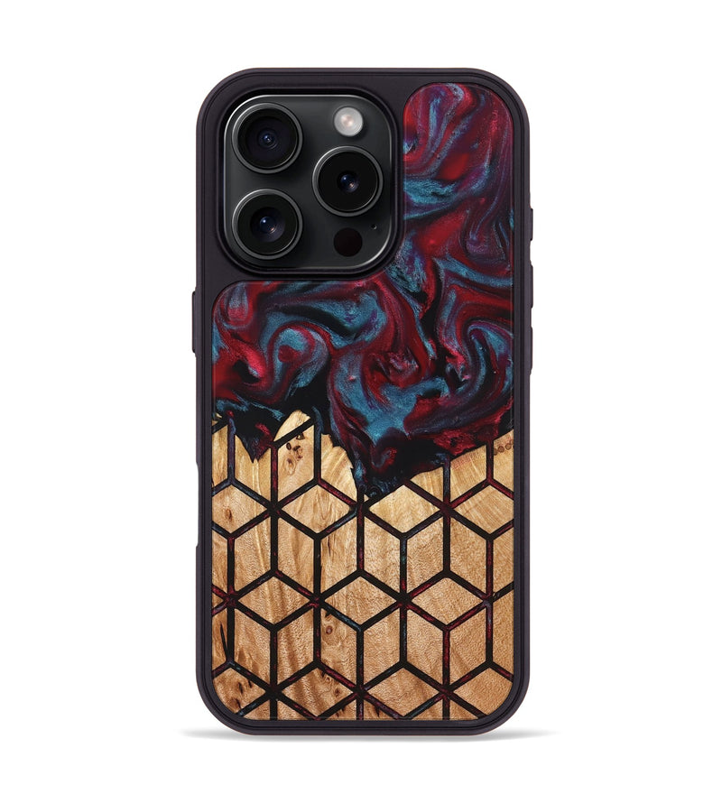 iPhone 16 Pro Wood Phone Case - Randell (Pattern, 823700)