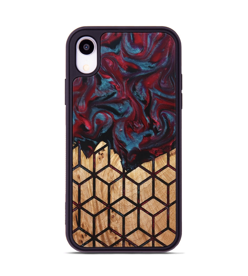 iPhone Xr Wood Phone Case - Randell (Pattern, 823700)