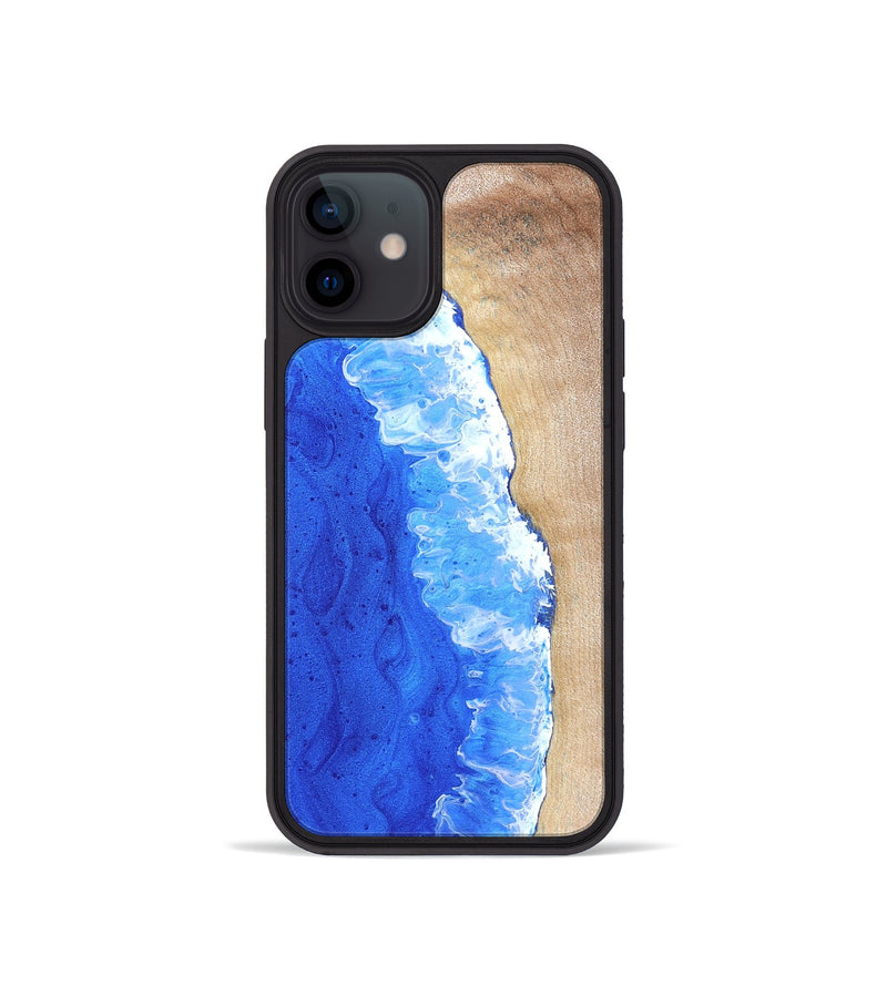 iPhone 12 mini Wood Phone Case - Tessie (Coastal, 823704)