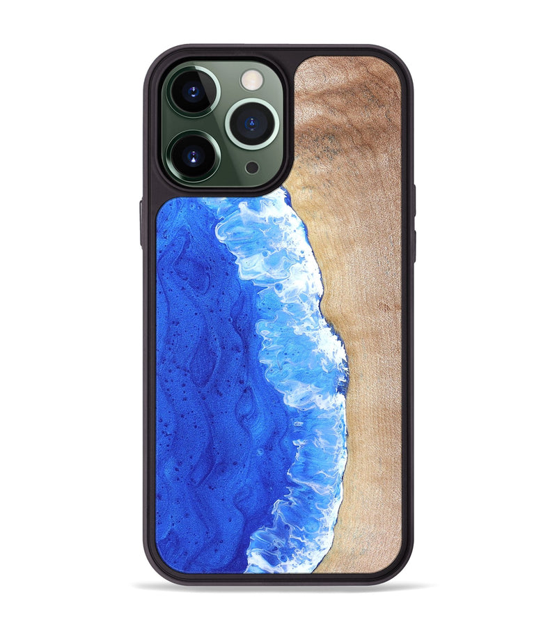 iPhone 13 Pro Max Wood Phone Case - Tessie (Coastal, 823704)
