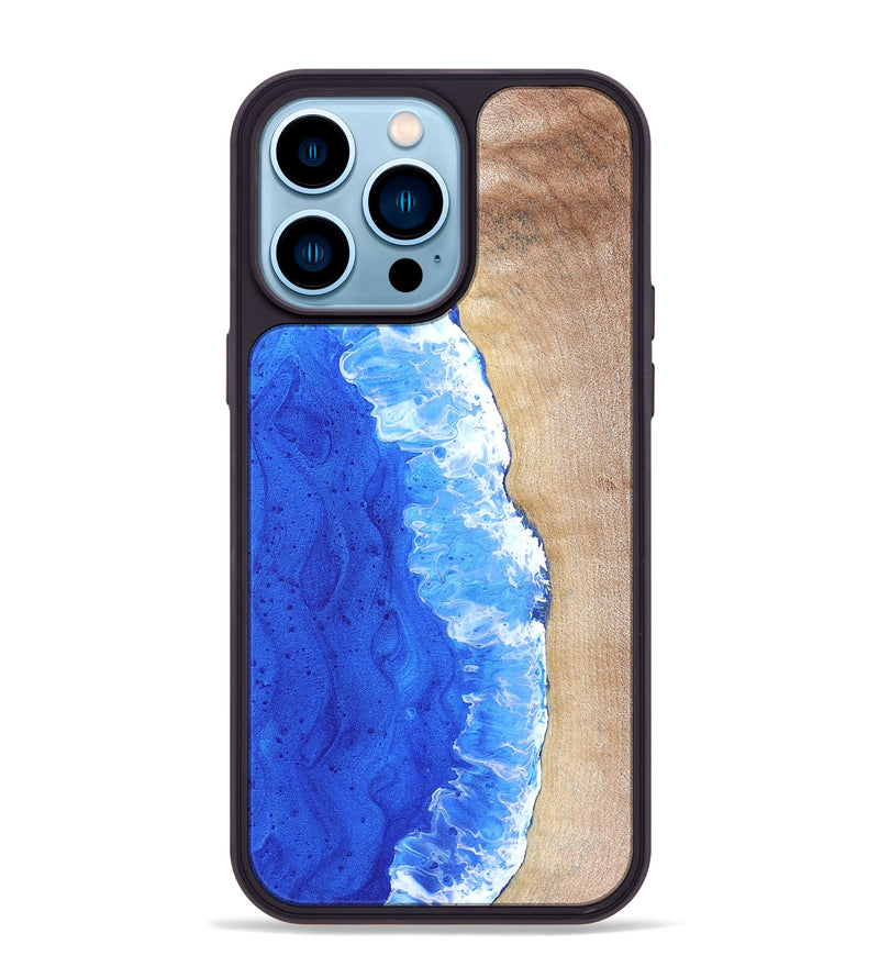 iPhone 14 Pro Max Wood Phone Case - Tessie (Coastal, 823704)