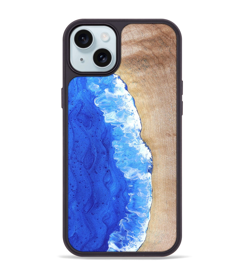 iPhone 15 Plus Wood Phone Case - Tessie (Coastal, 823704)