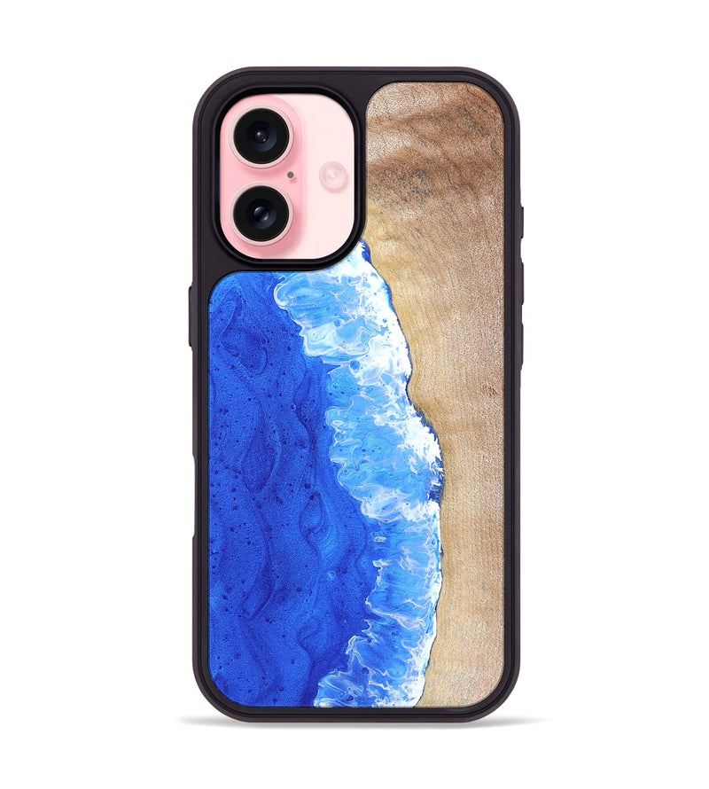 iPhone 16 Wood Phone Case - Tessie (Coastal, 823704)
