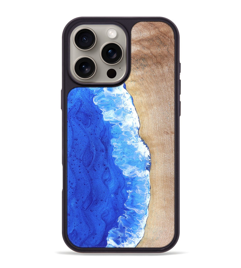 iPhone 16 Pro Max Wood Phone Case - Tessie (Coastal, 823704)