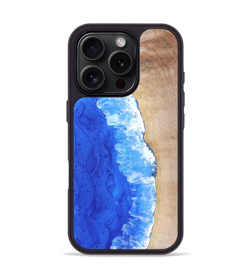 iPhone 16 Pro Wood Phone Case - Tessie (Coastal, 823704)