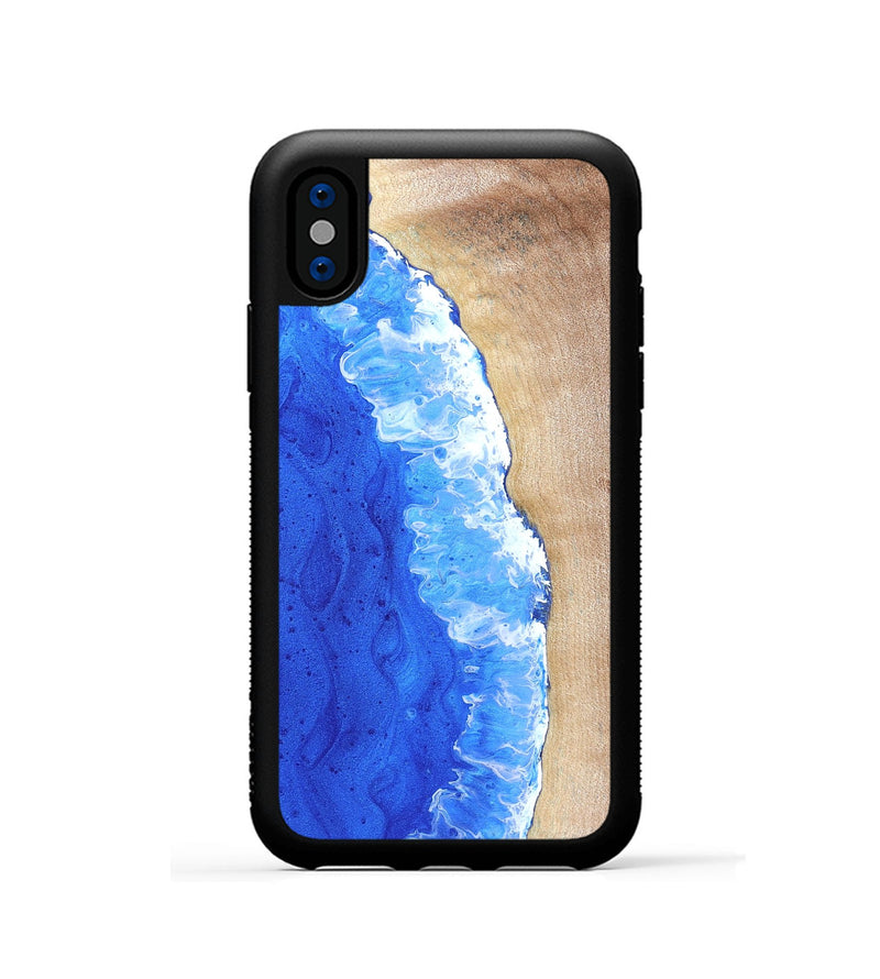 iPhone Xs Wood Phone Case - Tessie (Coastal, 823704)