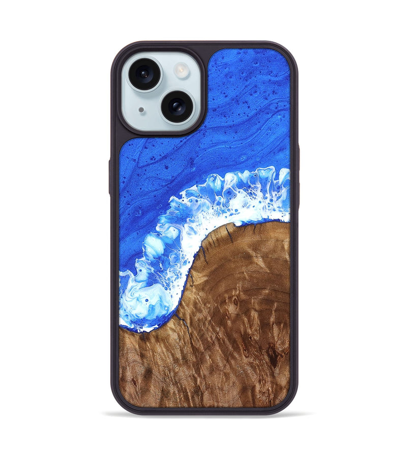 iPhone 15 Wood Phone Case - Joy (Coastal, 823705)