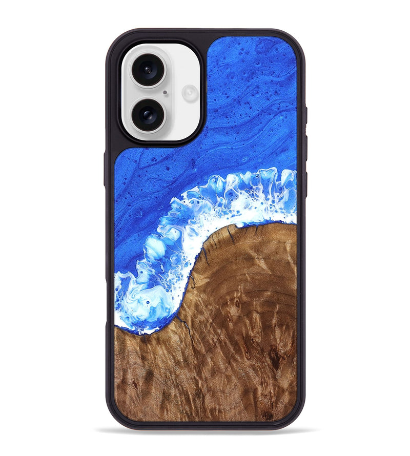 iPhone 16 Plus Wood Phone Case - Joy (Coastal, 823705)